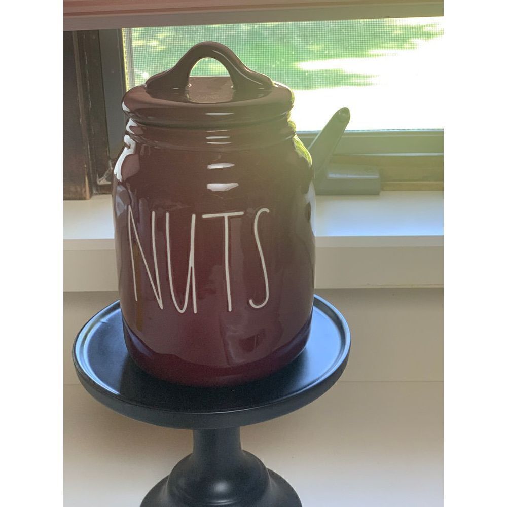 Rae Dunn Baby Nuts
Burgundy Canister